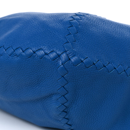 Bottega Veneta Cervo Deerskin Large Hobo Signal Blue 8 of 8
