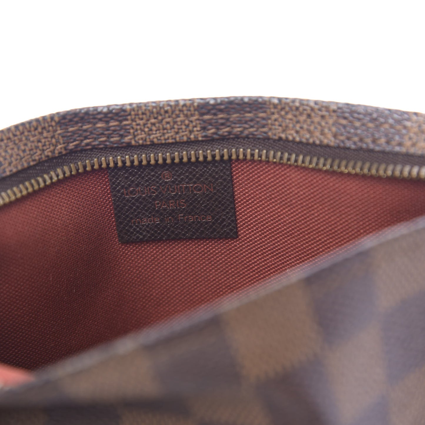 Damier Ebene Trousse Make Up Bag Pochette