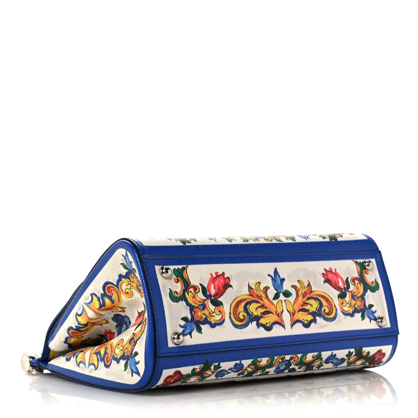 Dauphine Majolica Print Medium Miss Sicily Satchel Multicolor