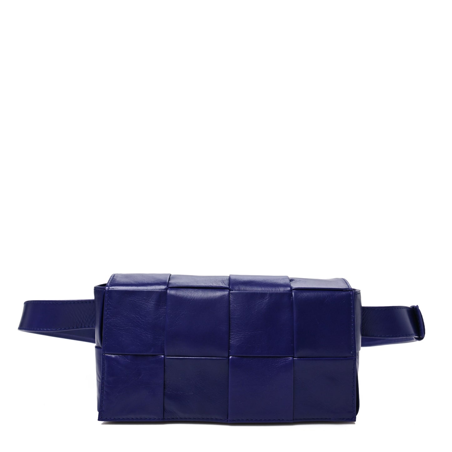 Nappa Maxi Intreccio The Belt Cassette Bag Unicorn Silver