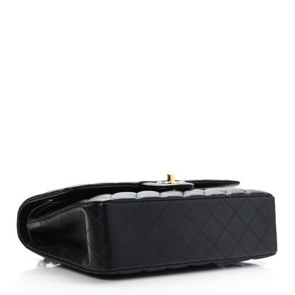 Chanel Lambskin Quilted Medium Double Flap Black 4 of 9