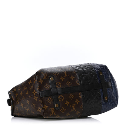Louis Vuitton Monogram Stripes Medium Bag Marine 3 of 12