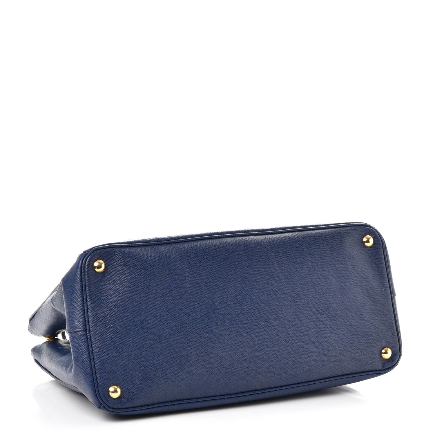 Prada Saffiano Lux Large Tote Bluette 4 of 10