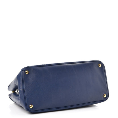 Prada Saffiano Lux Large Tote Bluette 4 of 10