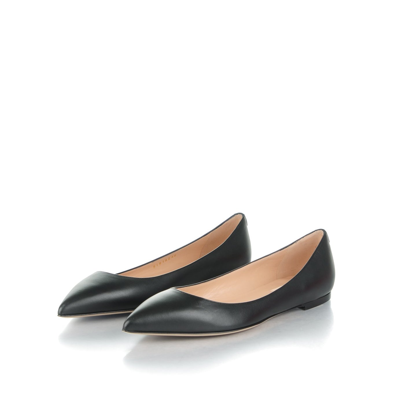 Nappa Rockstud Ballet Flats 40 Black