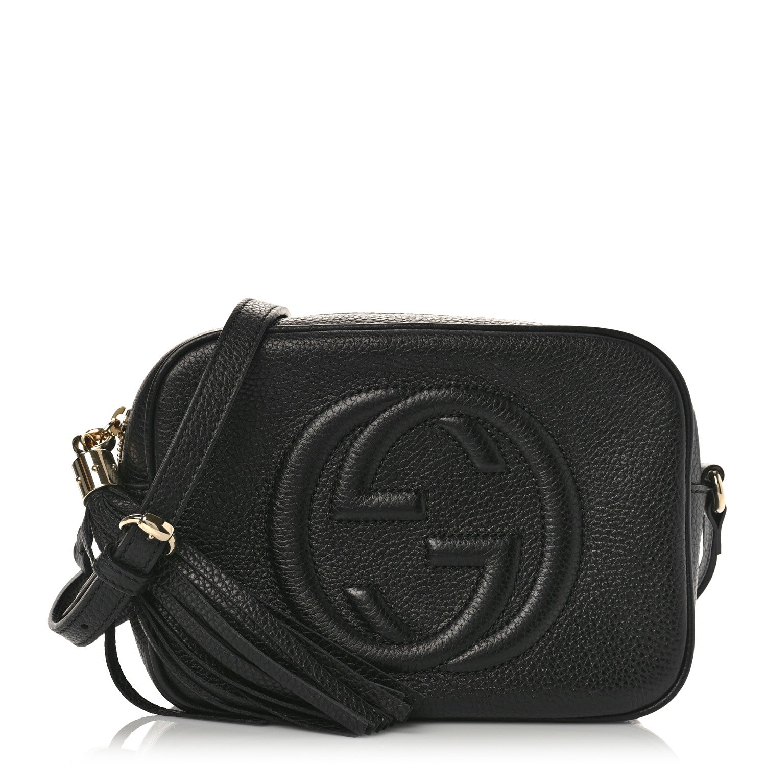 Gucci Pebbled Calfskin Small Soho Disco Bag Black 1 of 9