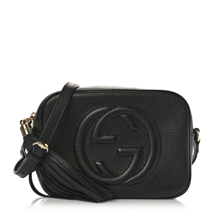 Gucci Pebbled Calfskin Small Soho Disco Bag Black 1 of 9