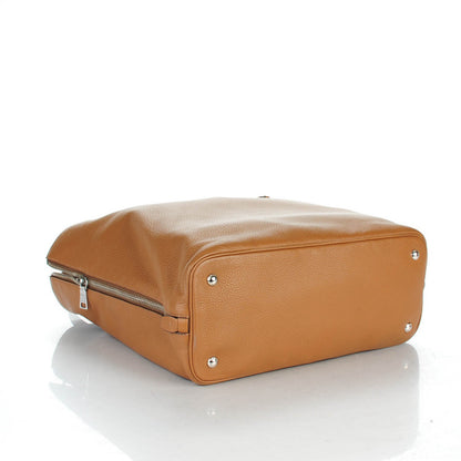 Prada Vitello Phenix Side Zip Shopping Tote Cannella 4 of 8