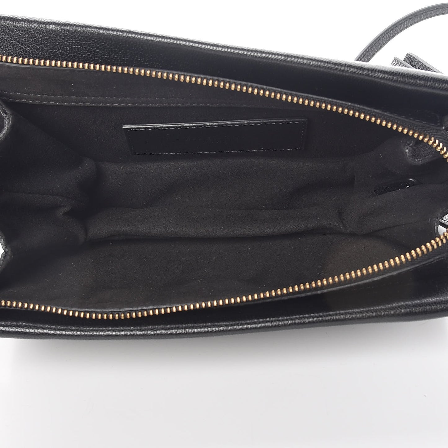 Sugar Goatskin Cross 3 Crossbody Bag Black