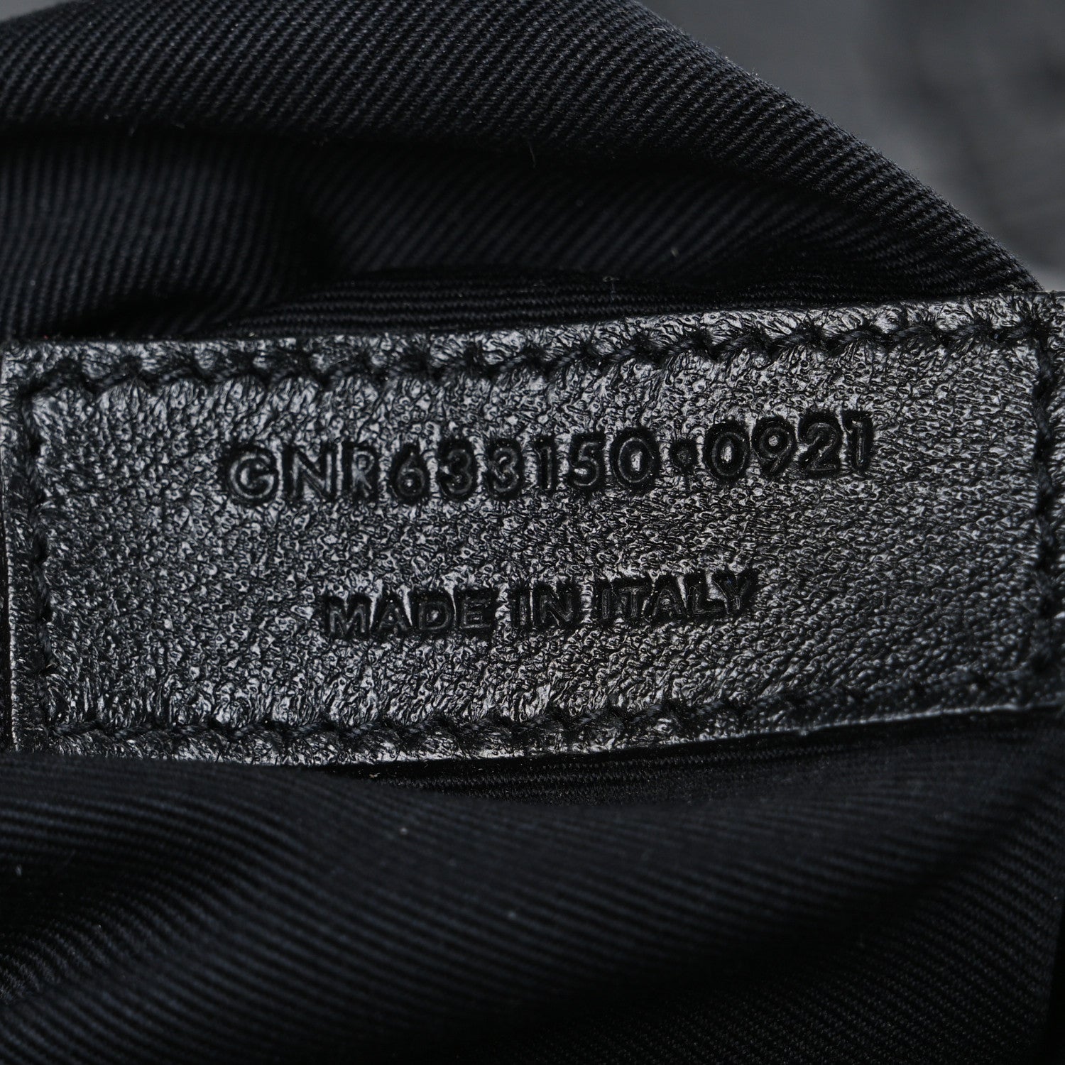 Saint Laurent Crocodile Embossed Lambskin Monogram Medium Niki Chain Satchel Black 7 of 10