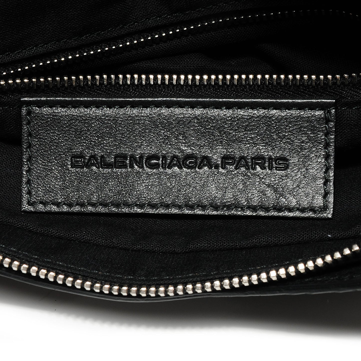 Agneau Giant 12 Silver Hardware First Black