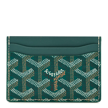 Goyard Goyardine Saint Sulpice Card Holder Green 1 of 6