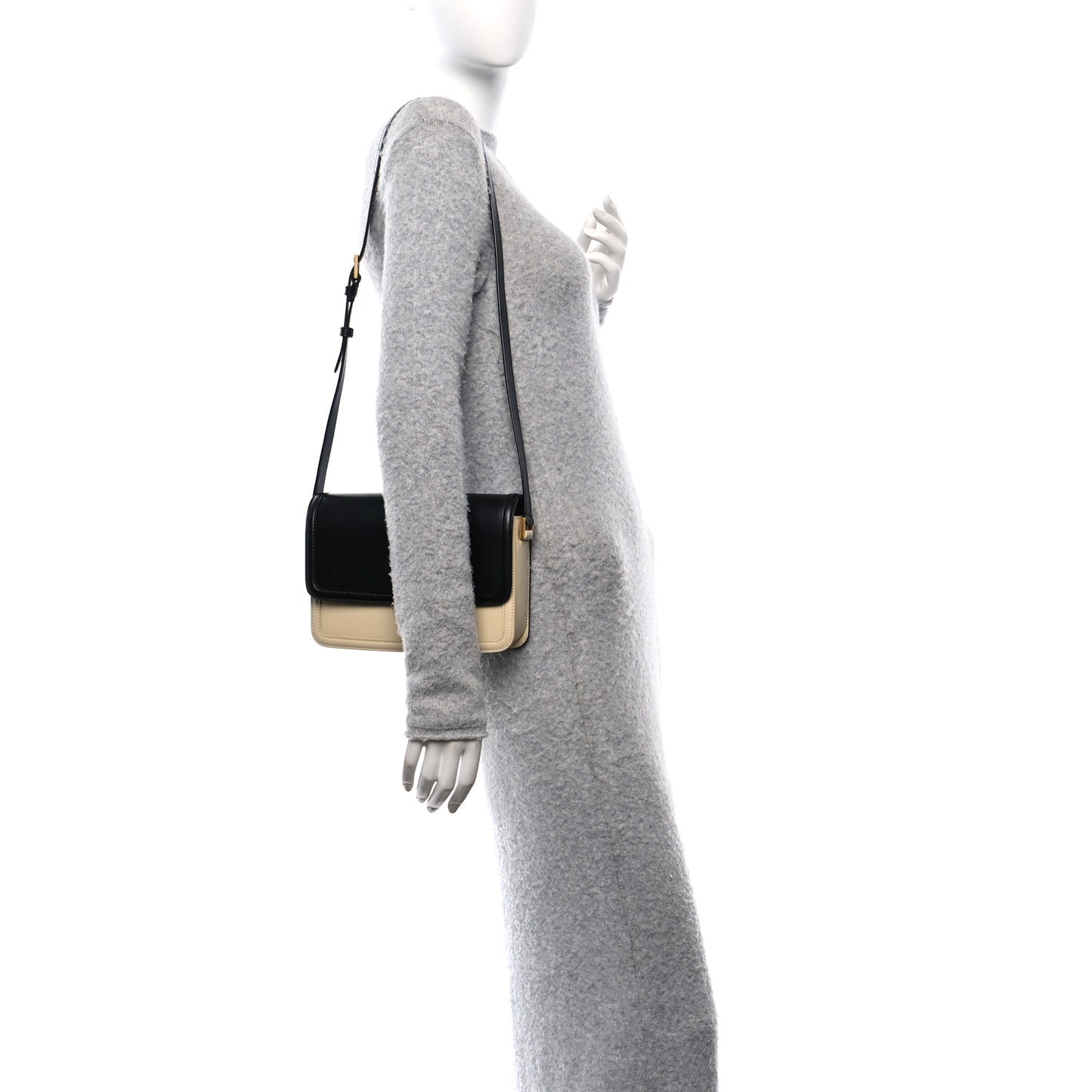 Soft Ultracalfskin Monogram Medium Solferino Satchel Black Burro