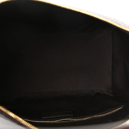 Saint Laurent Canvas Smooth Calfskin Le Monogramme Crossbody Bag Chestnut 5 of 9