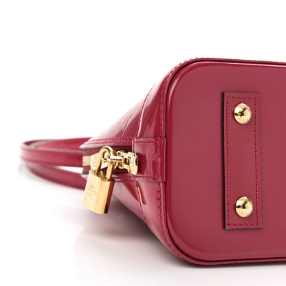 Louis Vuitton Vernis Alma BB Rose Indien 8 of 9