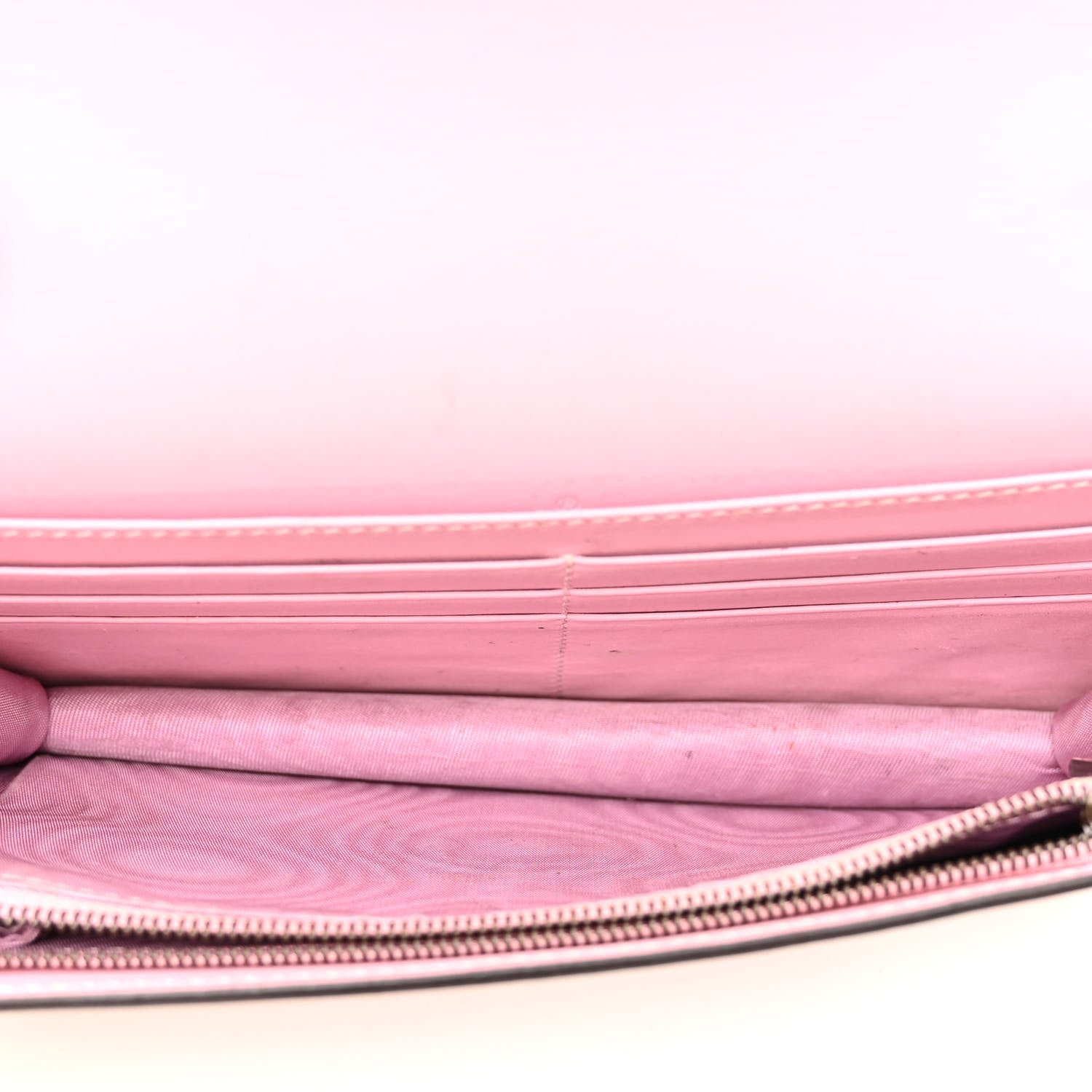 Gucci GG Supreme Monogram Strawberry Chain Wallet 5 of 14