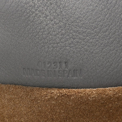 Loewe Calfskin Mini Flamenco Knot Clutch Pearl Grey 7 of 9