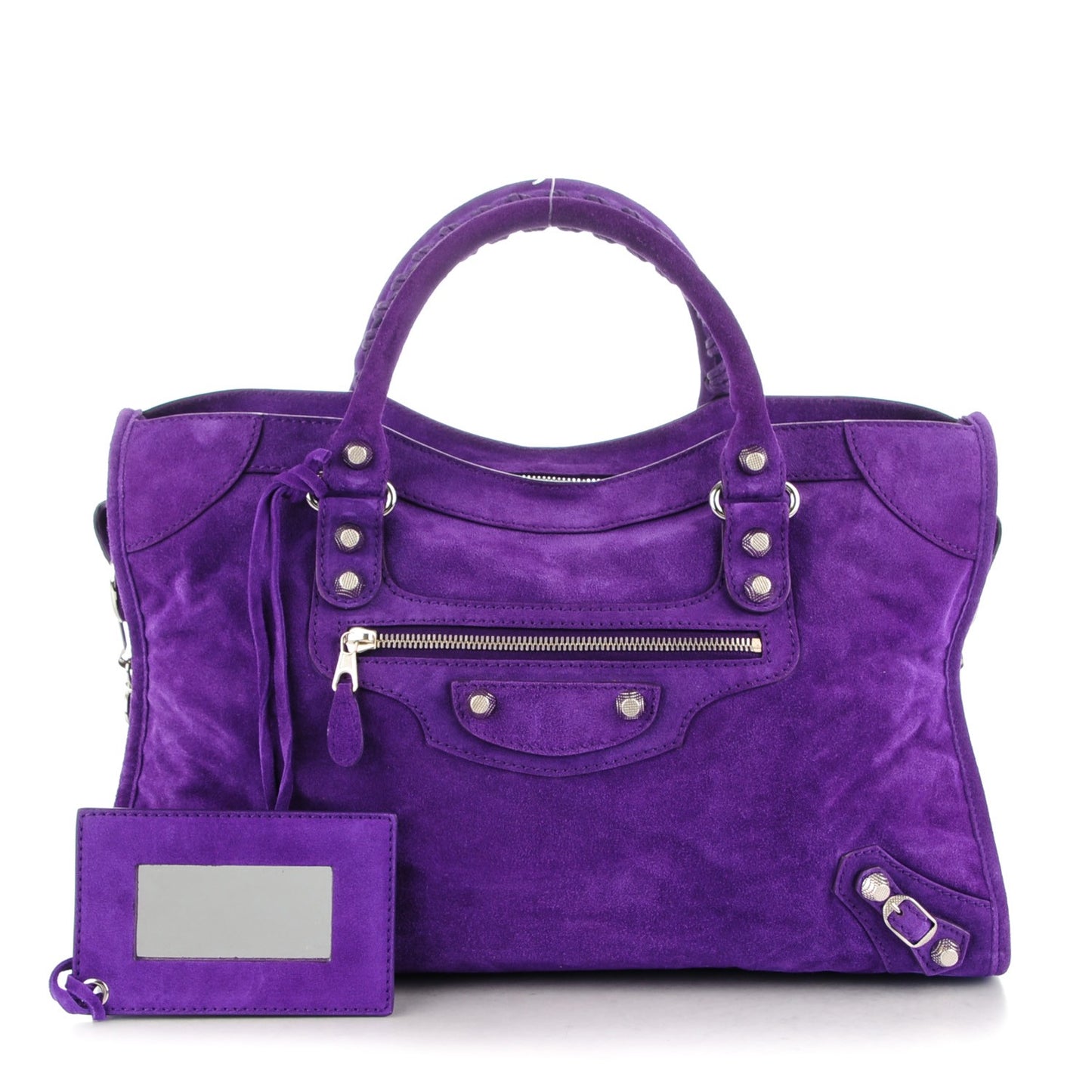 Baby Daim Suede Giant 12 Silver Hardware City Ultraviolet
