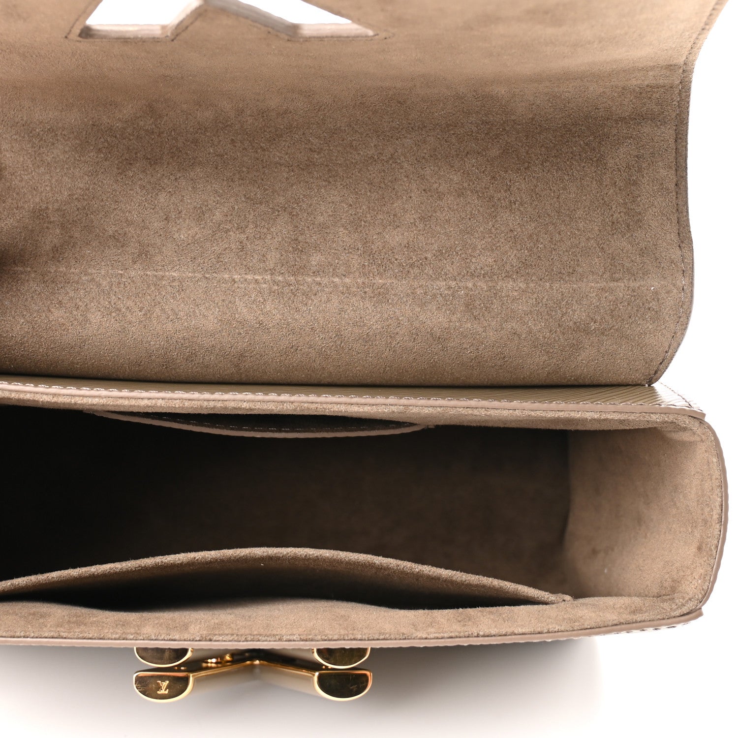 Louis Vuitton Epi Twist Shoulder Bag MM Smokey Brown 5 of 10