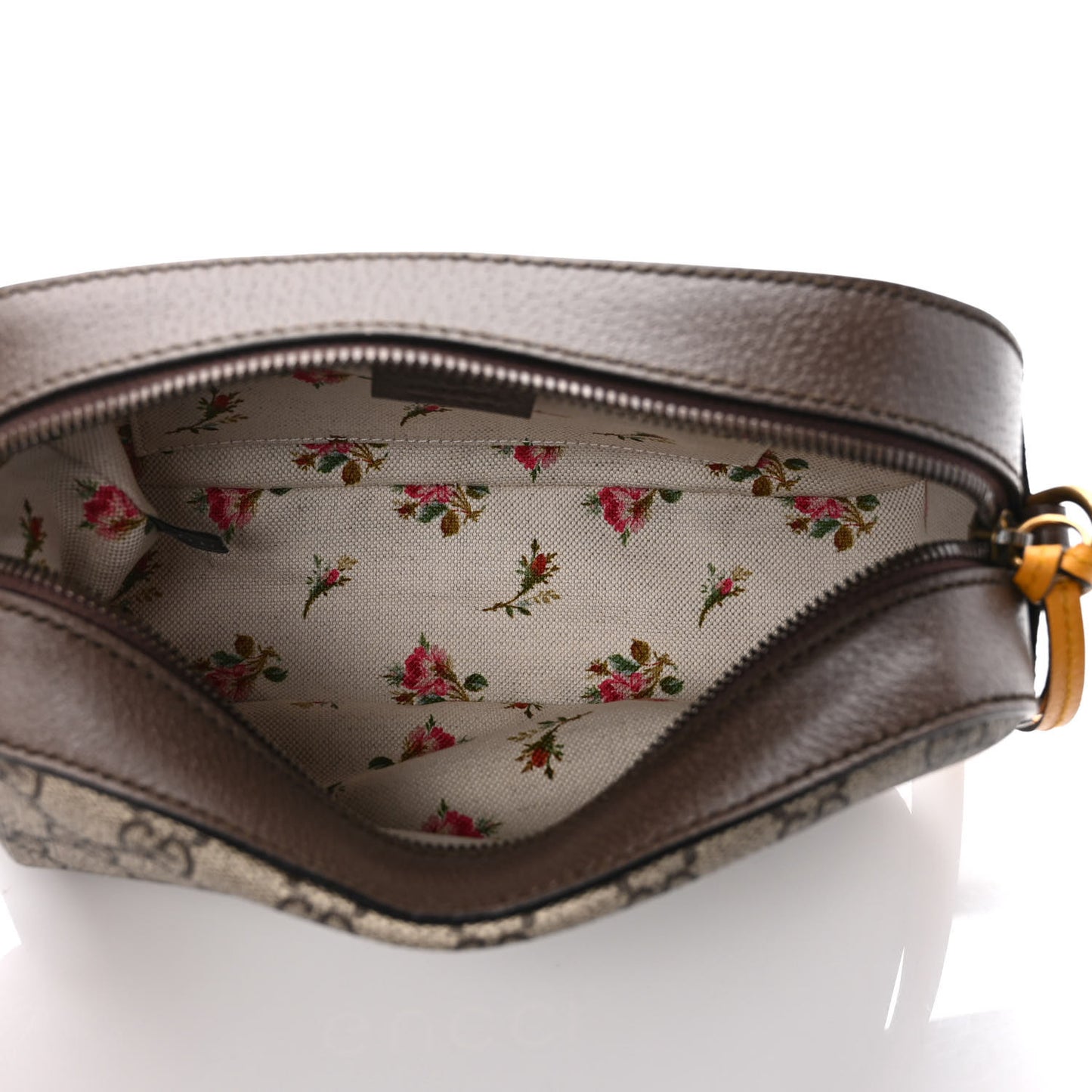 GG Supreme Monogram Web Neo Vintage Shoulder Bag Beige New Acero Crop