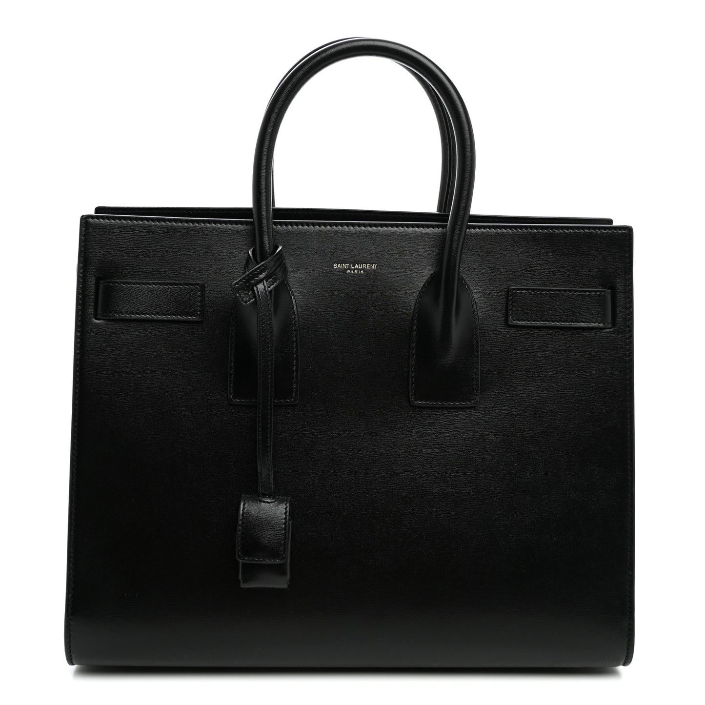 Calfskin Small Sac De Jour Black