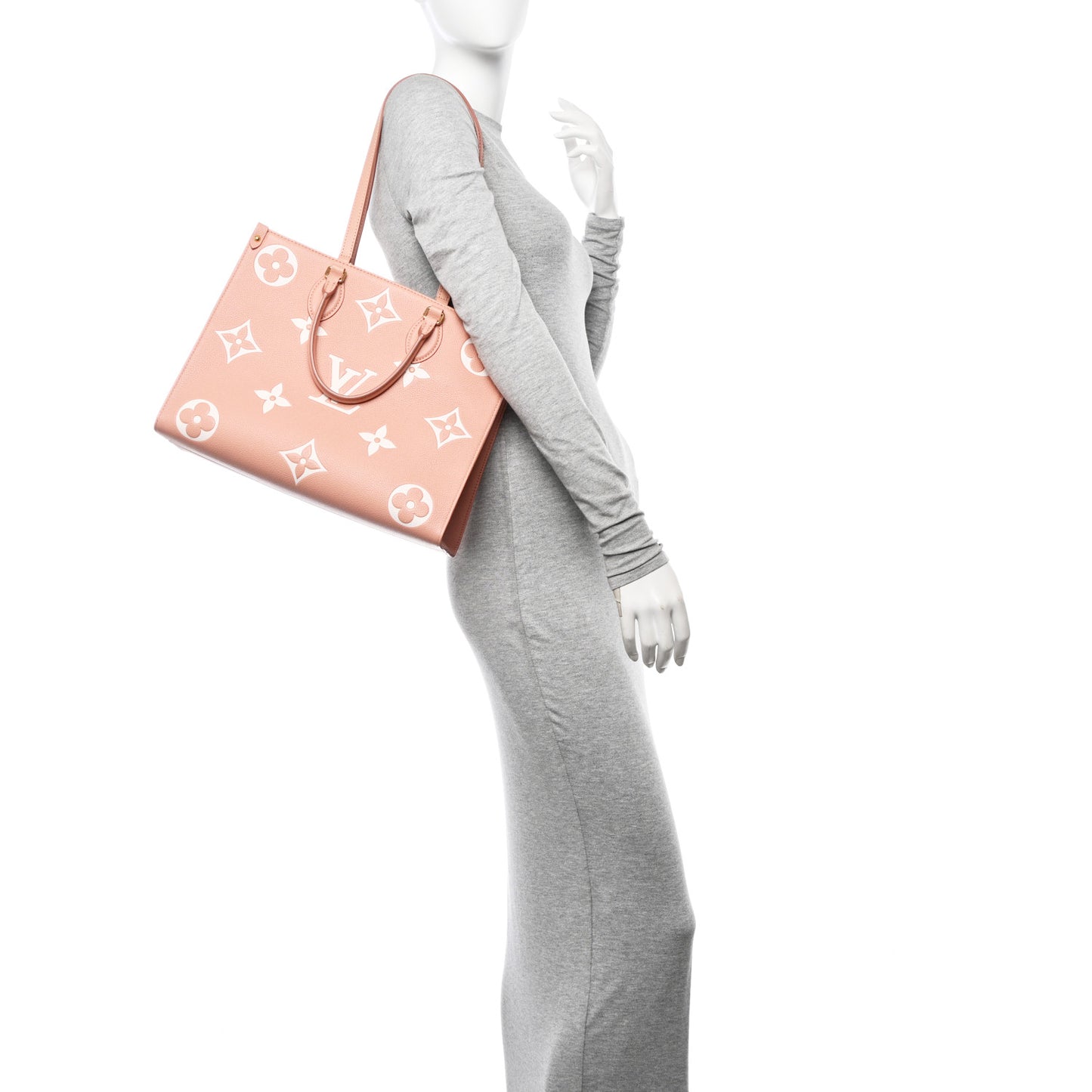 Empreinte Monogram Giant Onthego MM Rose Trianon Creme