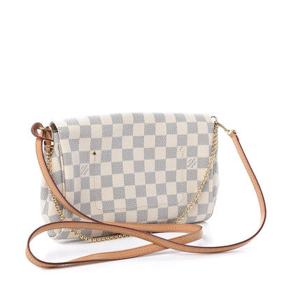 Louis Vuitton Damier Azur Favorite MM 2 of 9