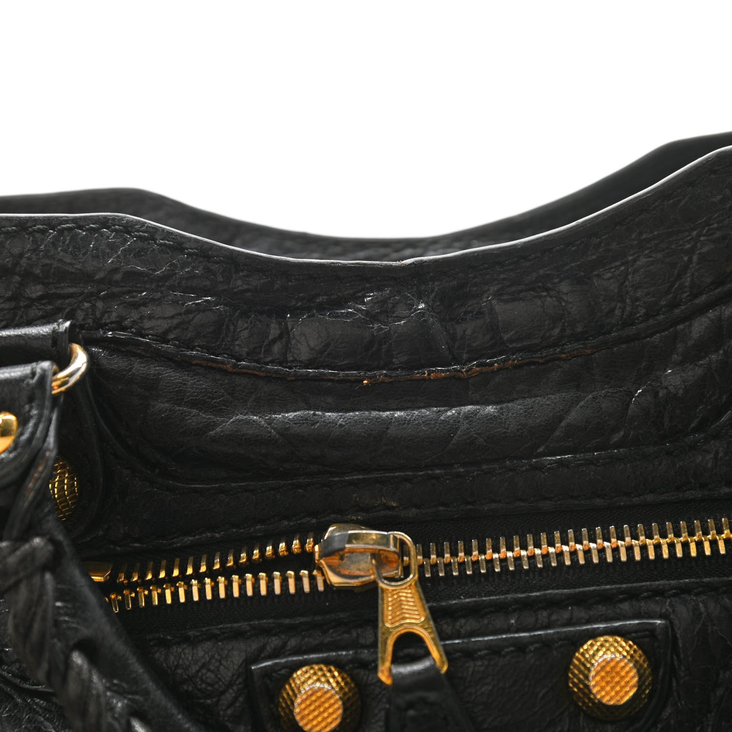 Balenciaga Agneau Giant 12 Gold Hardware Mini City Black 12 of 13