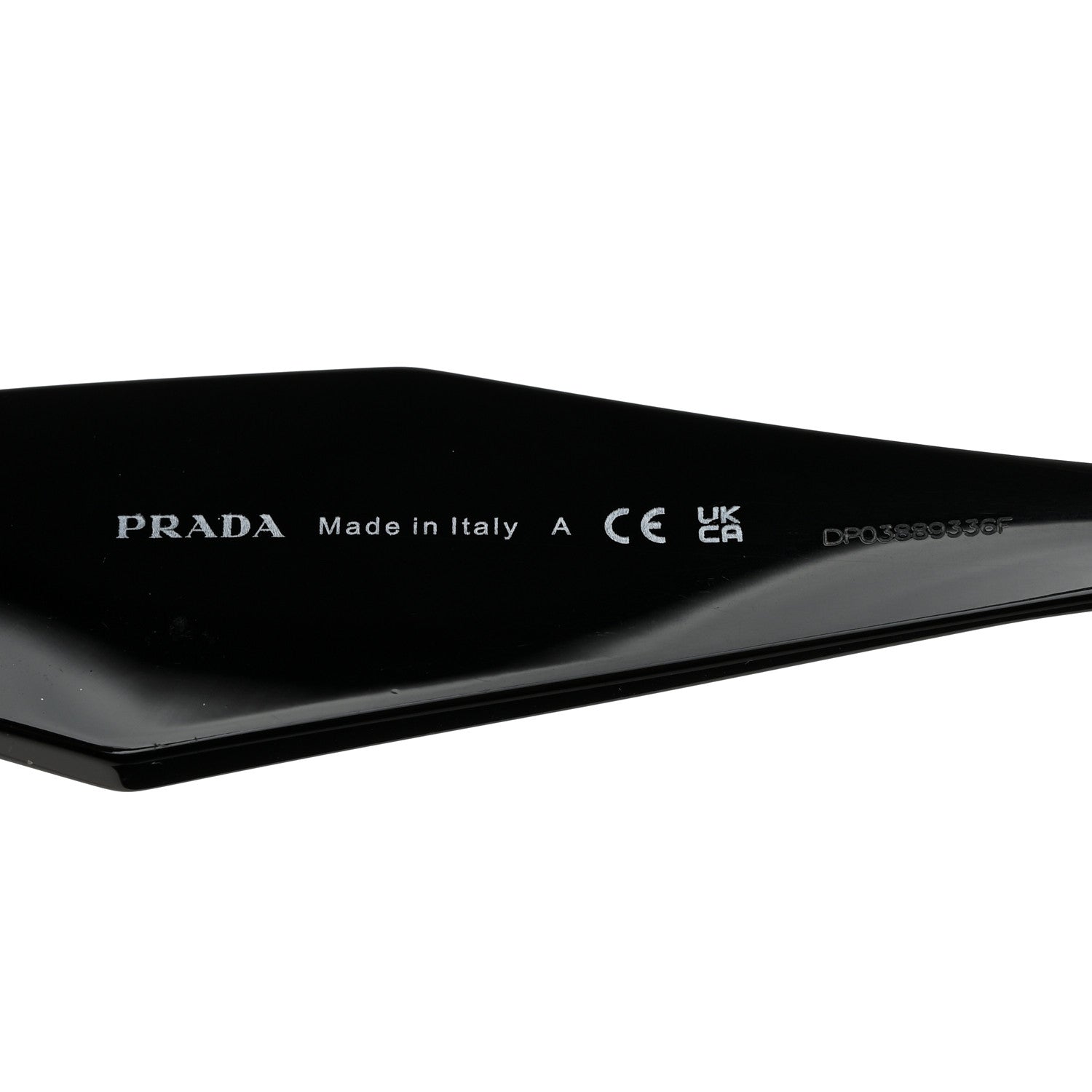 Prada Acetate Symbole Sunglasses SPR 17W Black 6 of 7