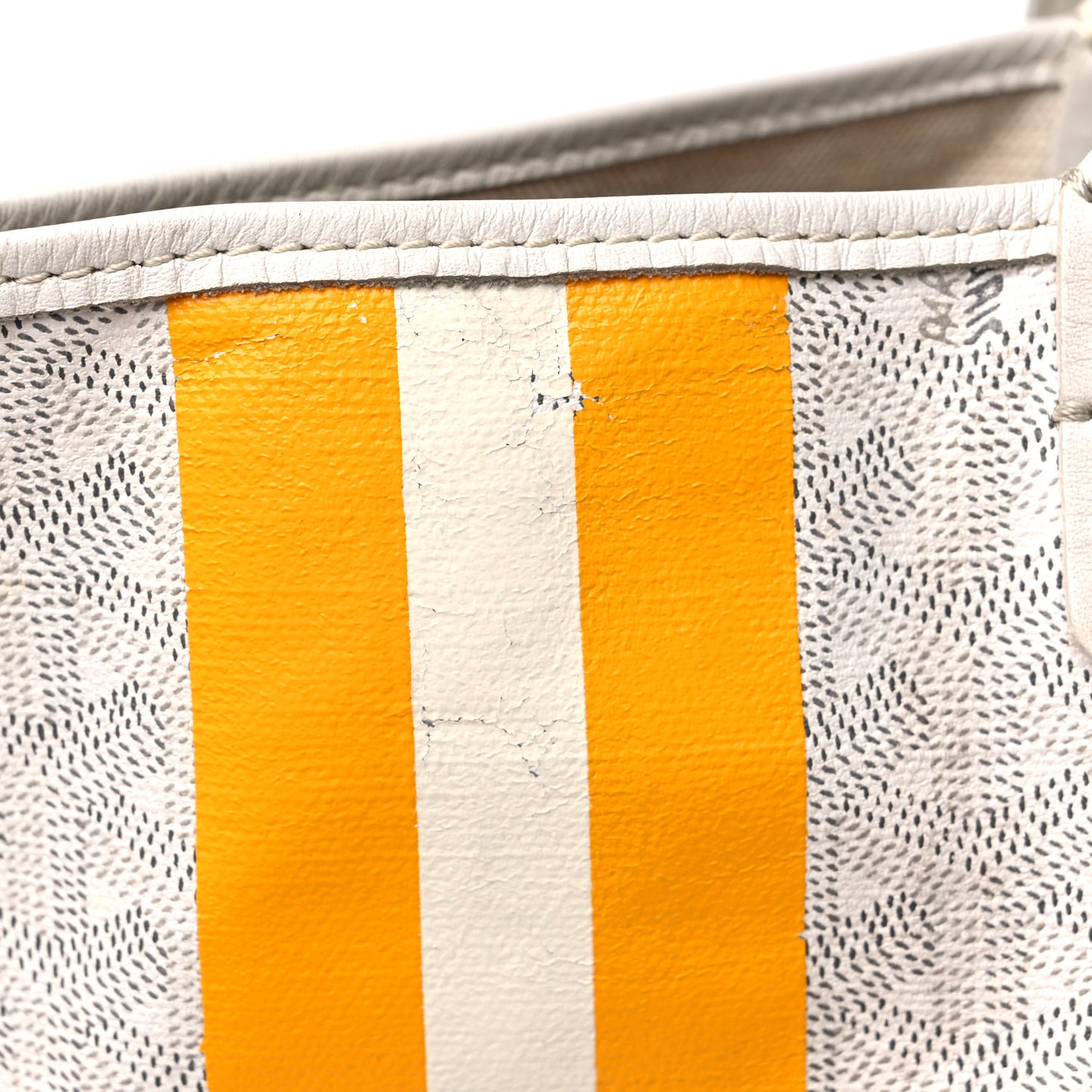 Goyardine Saint Louis PM White