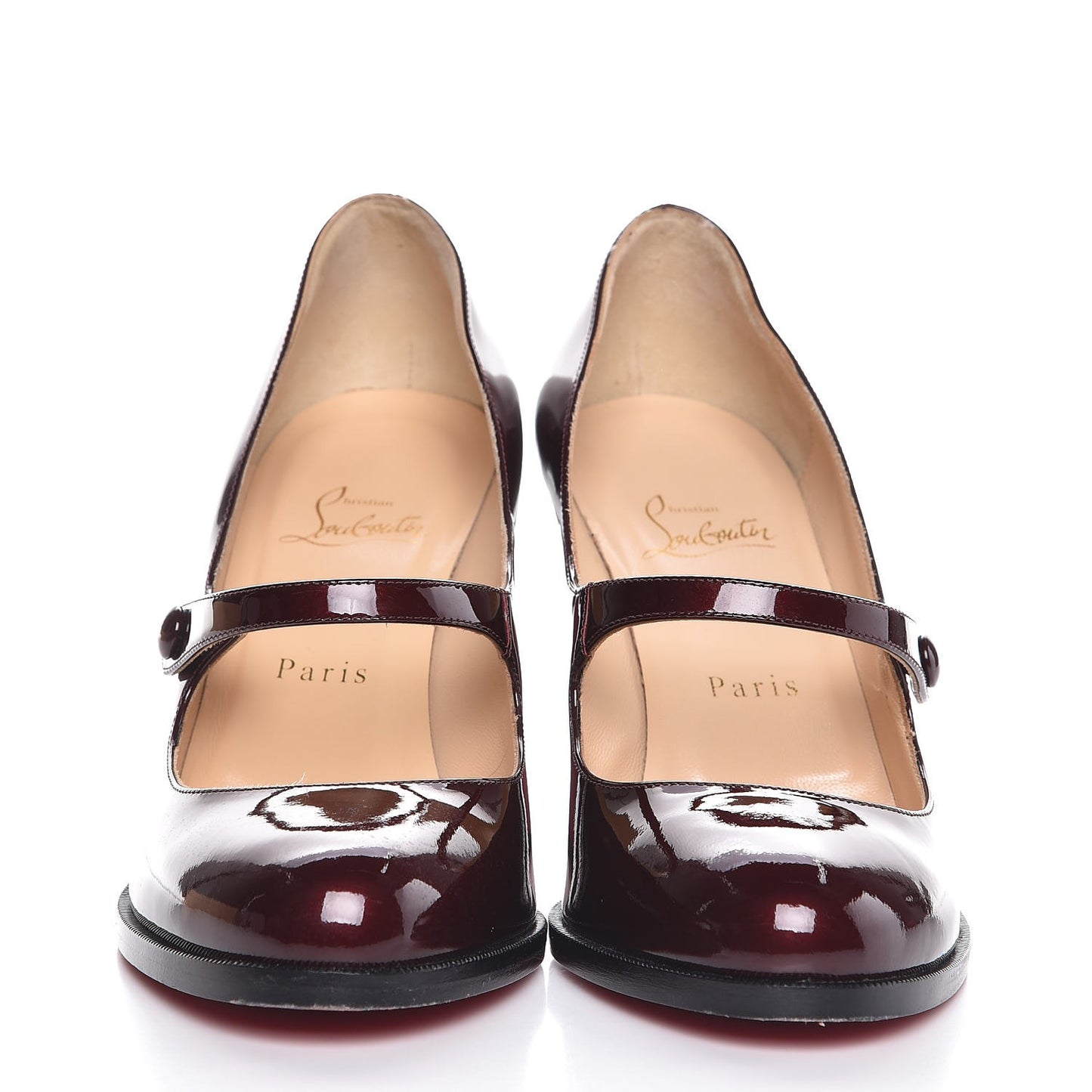 Metallic Patent Top Street 85 Mary Jane Pumps 39.5 Orthodoxe