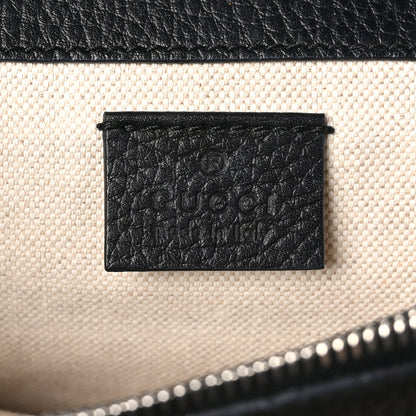 Gucci Pebbled Calfskin Small Dionysus Shoulder Bag Black 7 of 12