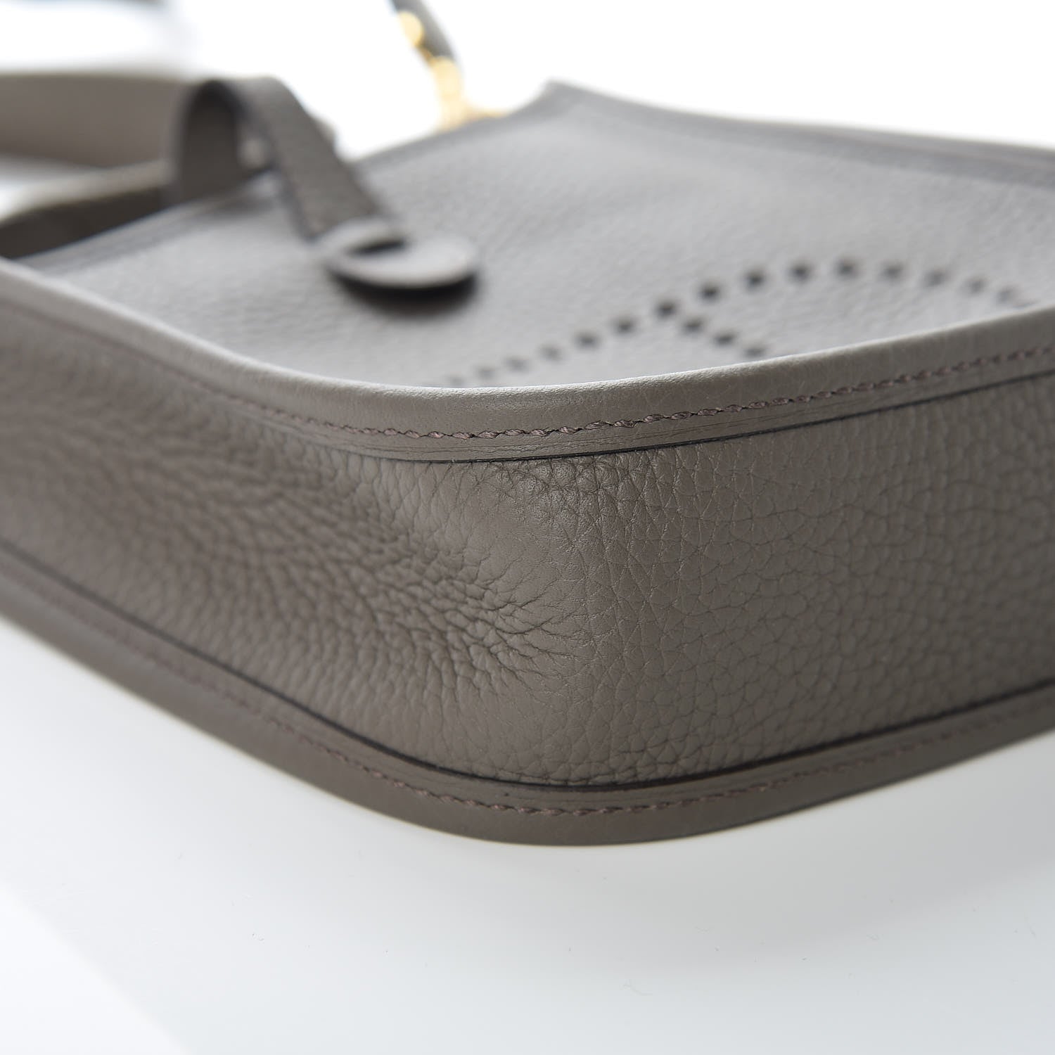 Hermes Taurillon Clemence Evelyne TPM Etain 8 of 10