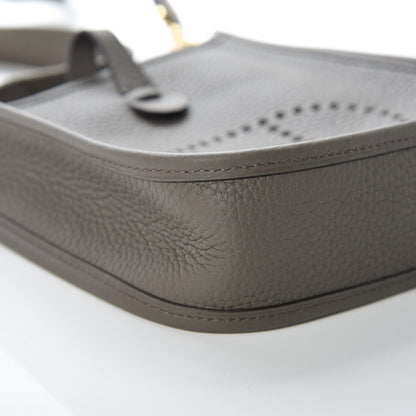 Hermes Taurillon Clemence Evelyne TPM Etain 8 of 10