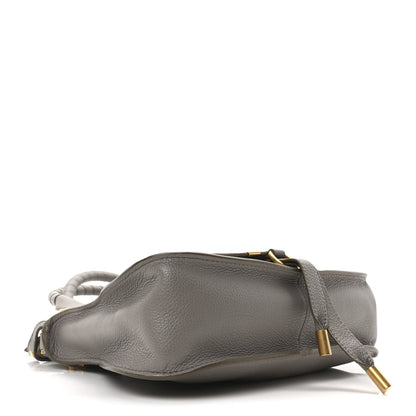 Chloe Calfskin Small Marcie Satchel Cashmere Grey 4 of 9