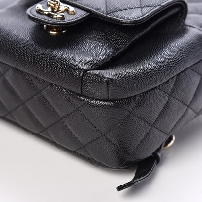 Chanel Caviar Quilted Small CC Day Backpack Black 6 of 9