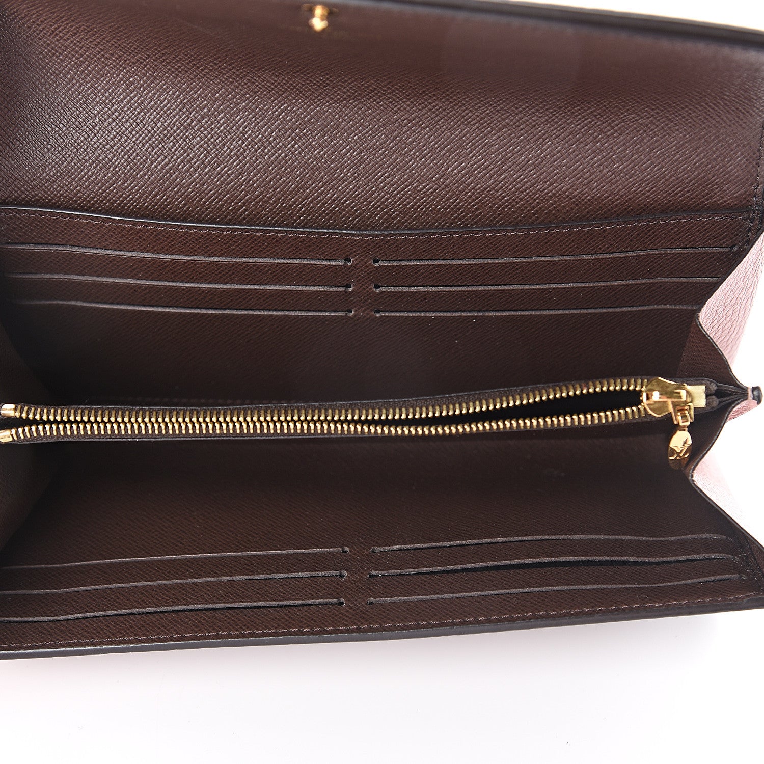 Louis Vuitton Damier Ebene Normandy Wallet Magnolia 4 of 5