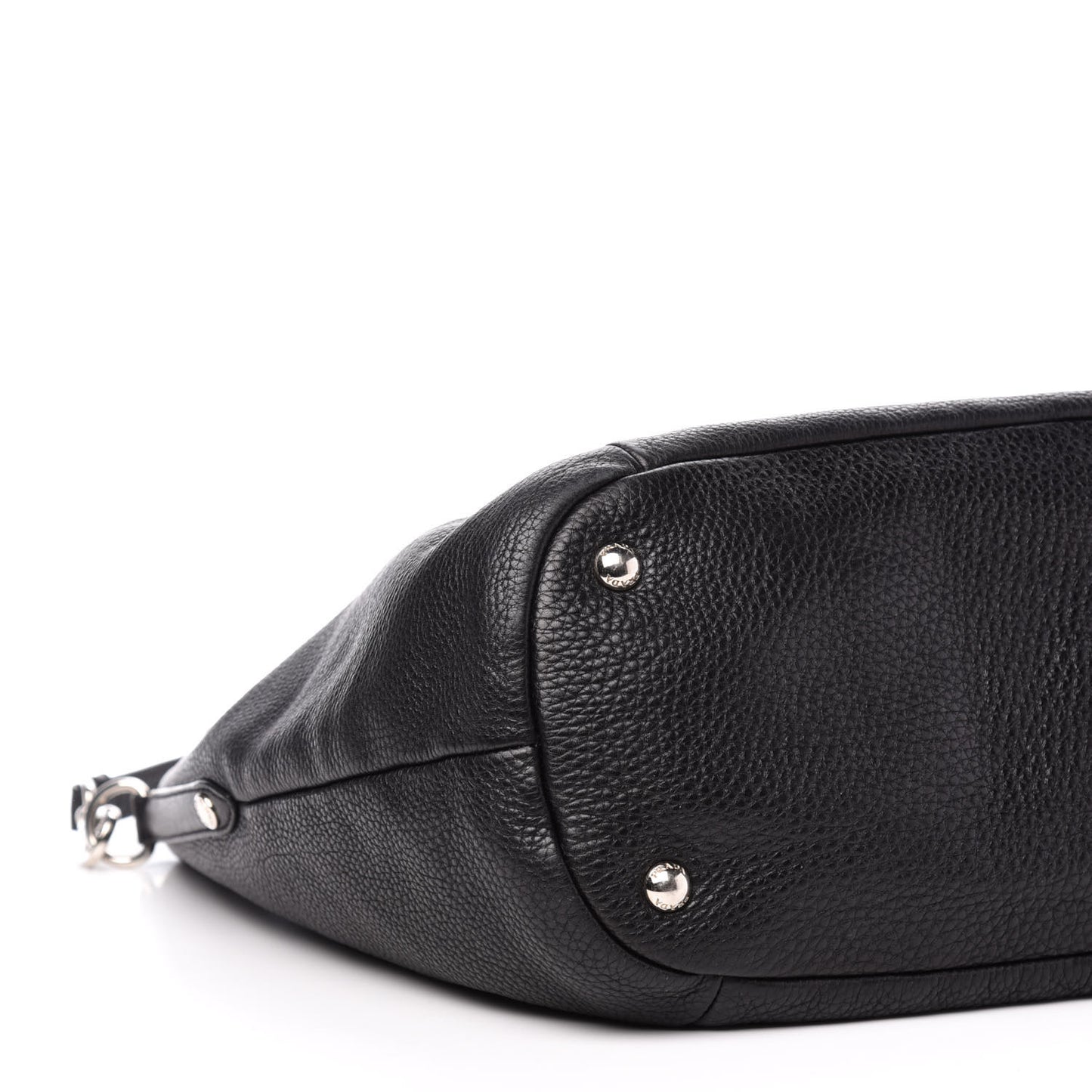 Vitello Daino Tote Black