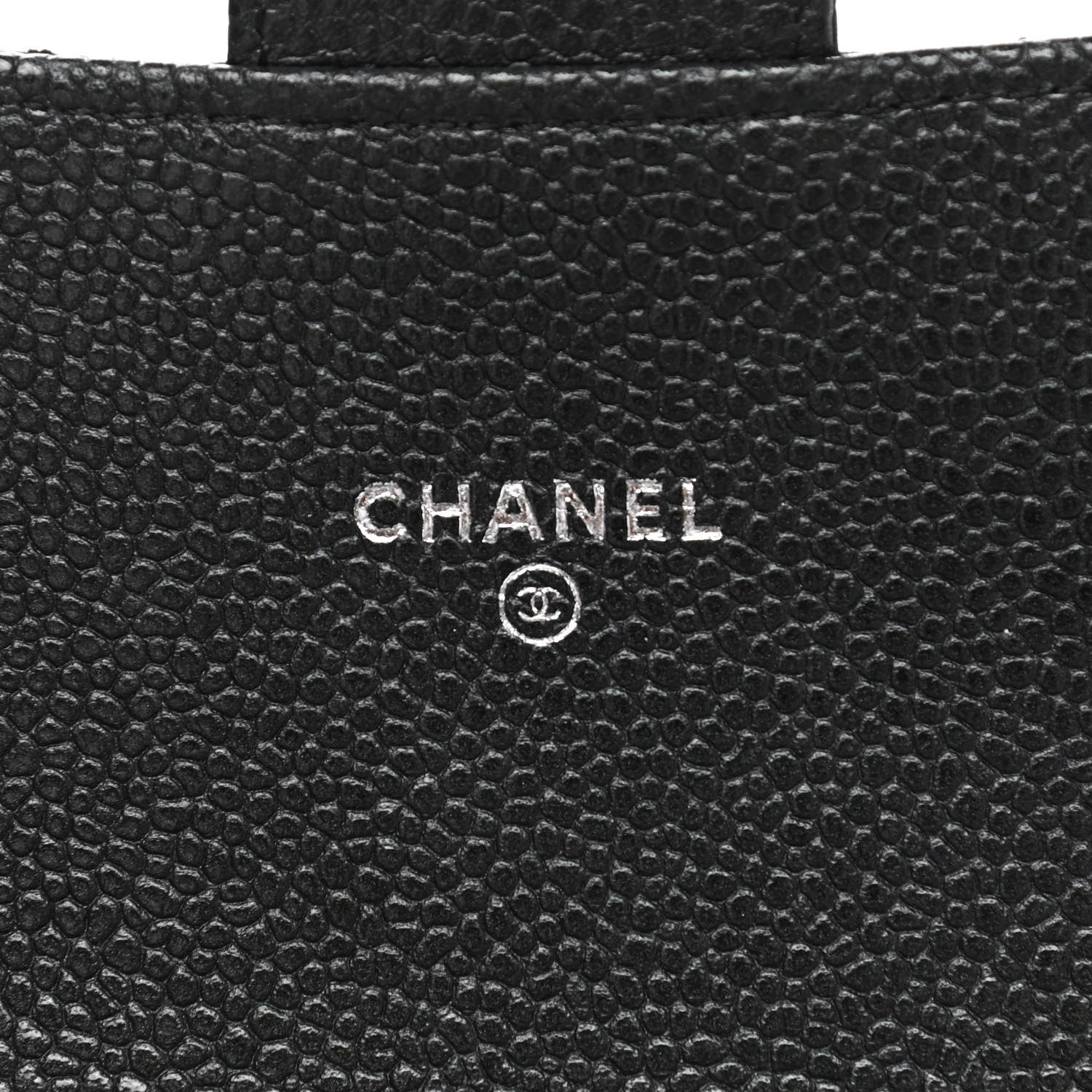 Chanel Caviar Quilted Travel Wallet Black 7 of 9