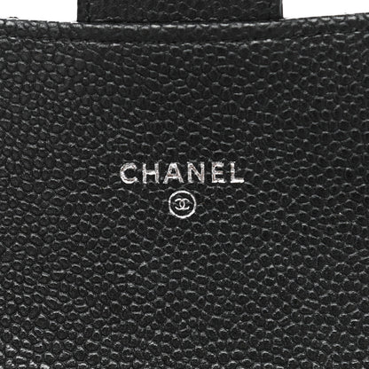 Chanel Caviar Quilted Travel Wallet Black 7 of 9