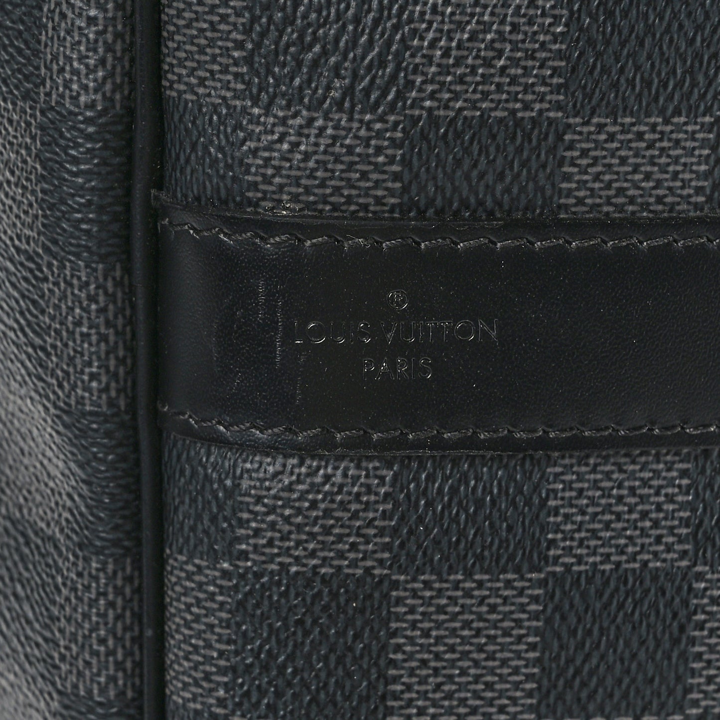 Damier Graphite Keepall Bandouliere 55