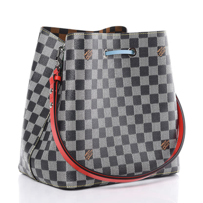 Louis Vuitton Damier Neonoe Black White 3 of 9