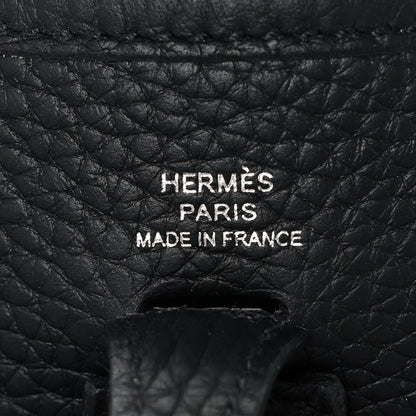 Hermes Taurillon Clemence Evelyne TPM Black 6 of 11