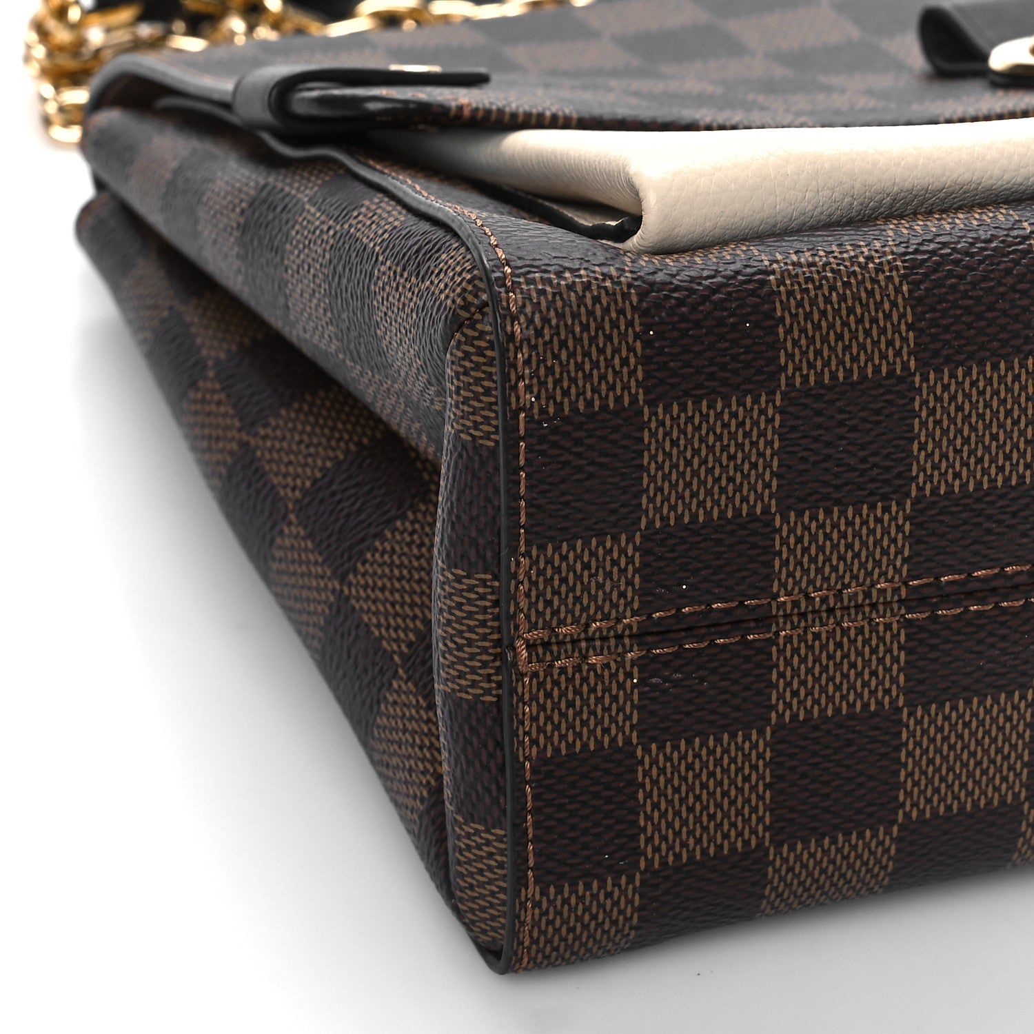 Louis Vuitton Damier Ebene Vavin PM Creme 7 of 8