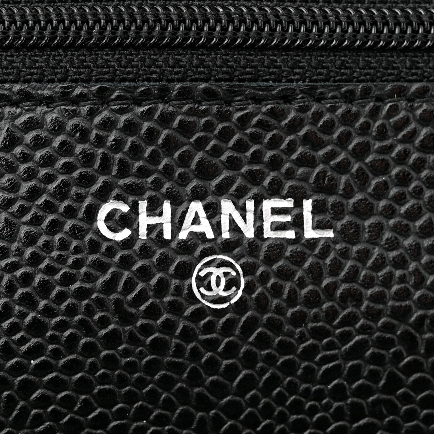 Chanel Caviar Quilted Wallet on Chain WOC Black 6 of 11