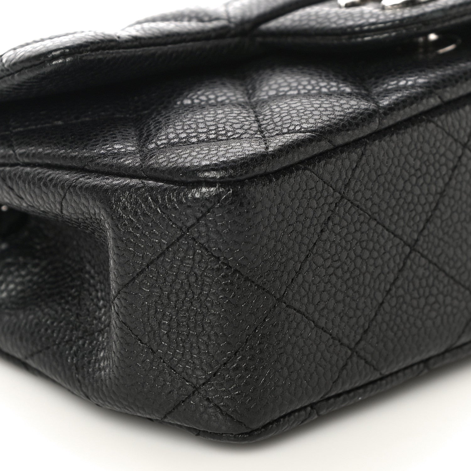 Chanel Caviar Quilted Extra Mini Flap Black 8 of 11