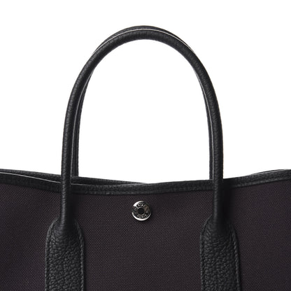 Hermes Toile Negonda Garden Party 30 TPM Prunoir Black 10 of 10