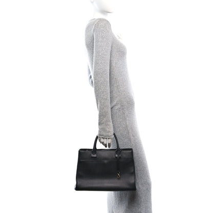 Chanel Grained Calfskin Small Neo Executive Shopper Tote Black 2 of 10