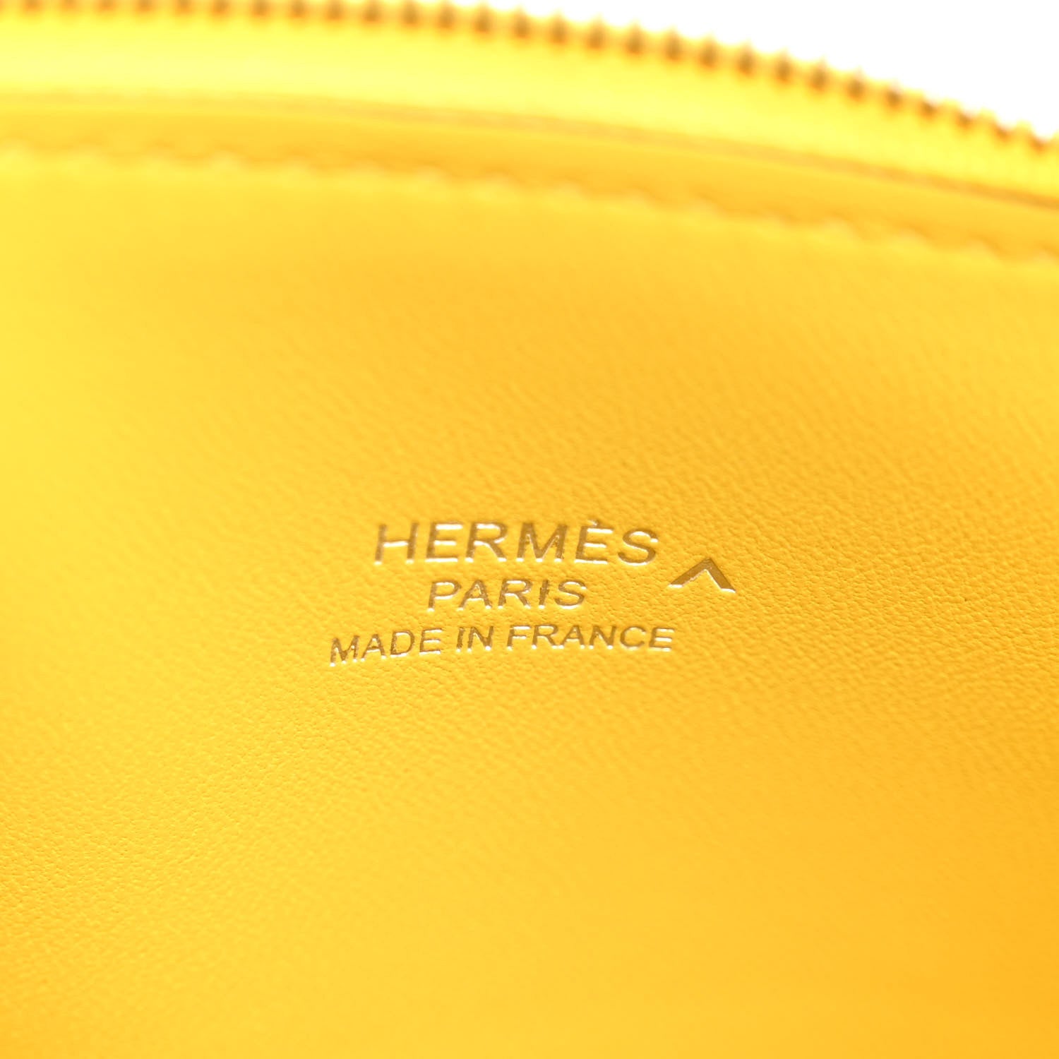 Hermes Matte Porosus Crocodile Mini 1923 Bolide Mimosa 6 of 11