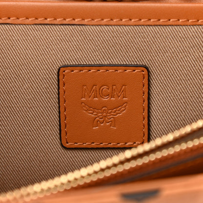 MCM Visetos Millie Wallet On Chain Cognac 6 of 9